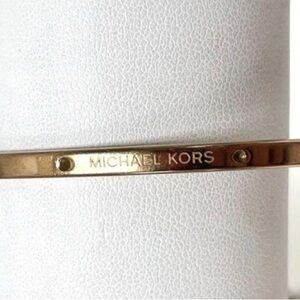 Michael Kors gold cuff bracelet